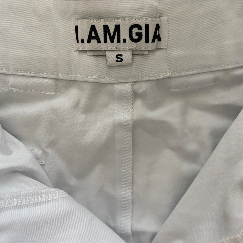 I.AM.GIA Edam Belted Utility Short - White - Picture 9 of 12